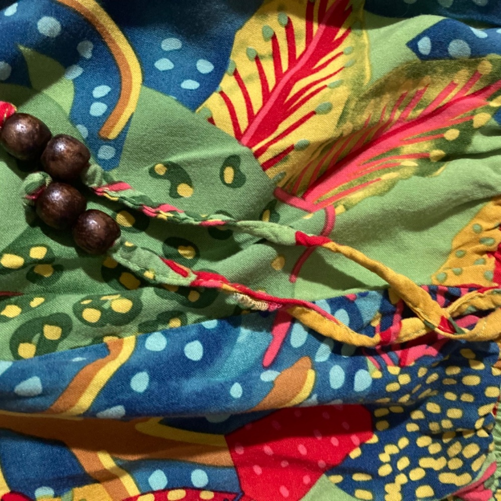 Christian Siriano Tropical Floral Palazzo Pants - Picture 5 of 8